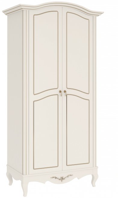 Шкаф Малонн Ави белый двустворчатый