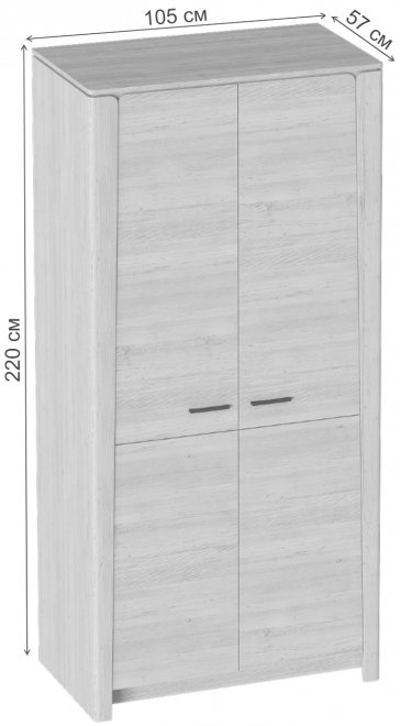 Шкаф Мальта дуб винтерберг