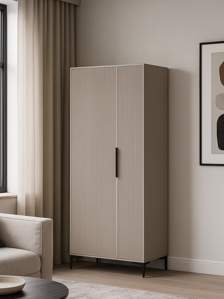 Шкаф Иадама двухстворчатый кашемир / кашемир