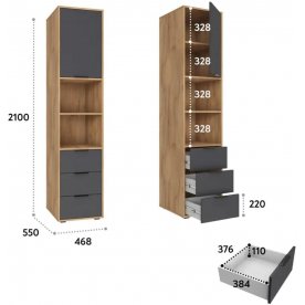 Шкаф Оптима ОП-03