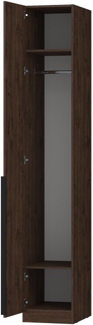 Шкаф-пенал для одежды home tower 12ШПО-Л.102.1 левый брауни
