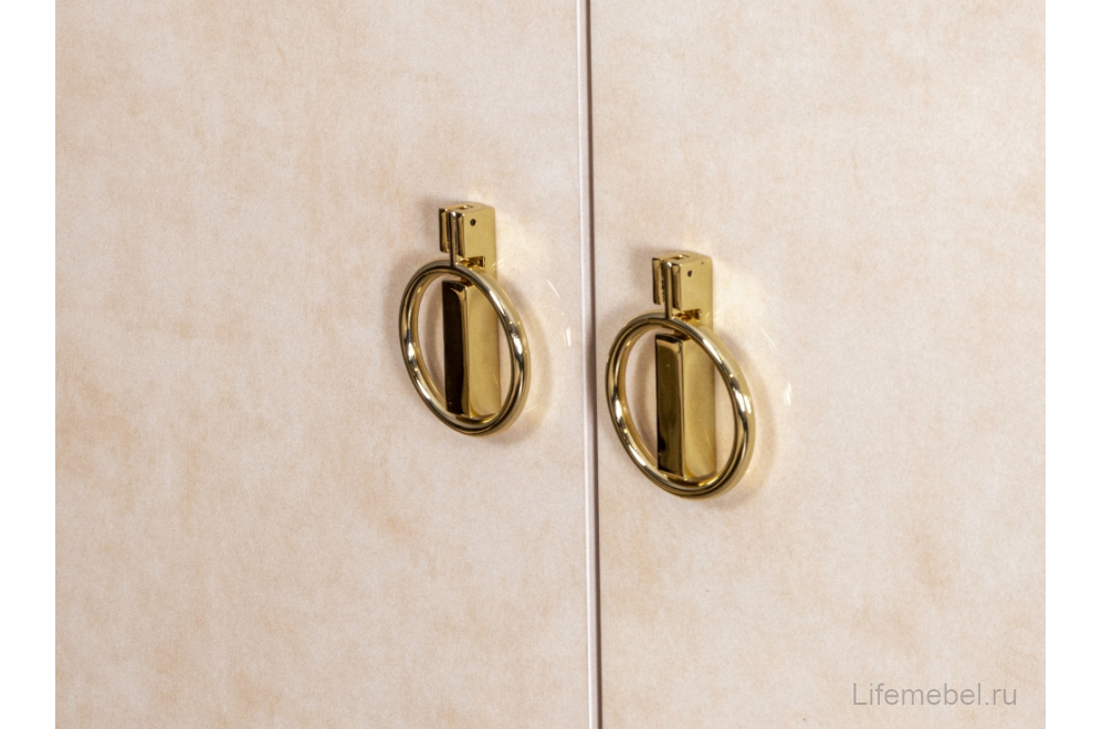 Шкаф Rimini РМШ1/6 латте / золото