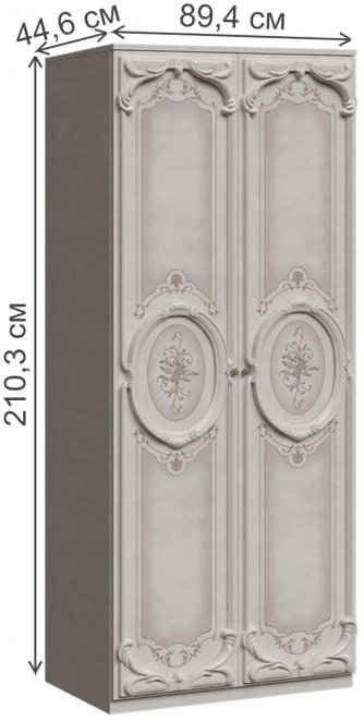 Шкаф Роза 04.087 беж