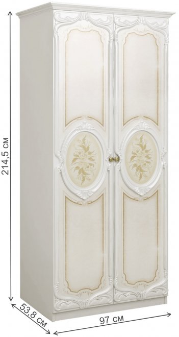 Шкаф Роза 45.105 беж