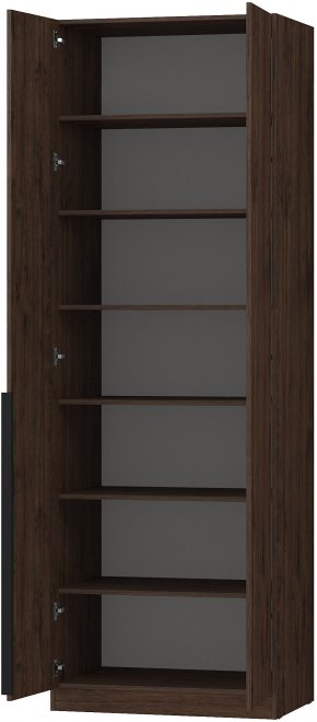 Шкаф с полками home tower 12ШП.102.1 брауни