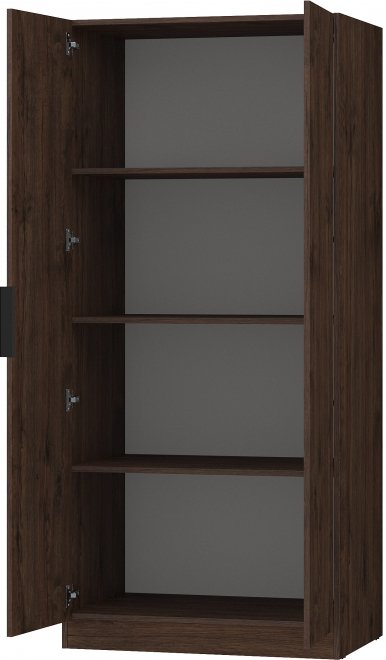 Шкаф с полками home tower-s 12ШП.001.1 брауни