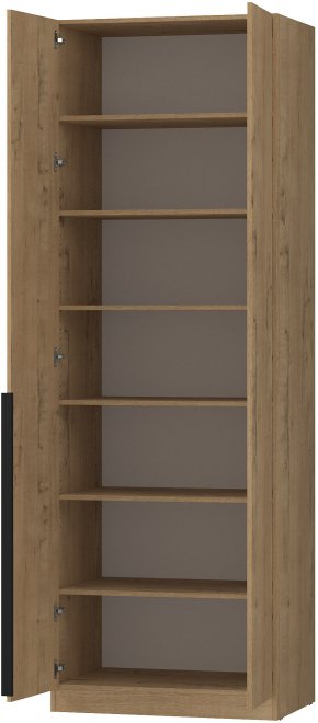 Шкаф с полками home tower 12ШП.102.1 тиковое дерево