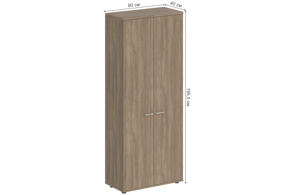 Шкаф SG.801 дуб темный