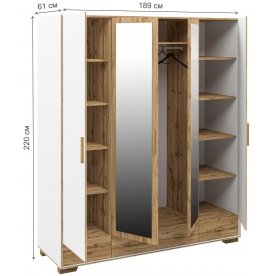 Шкаф Сканди МН-036-34