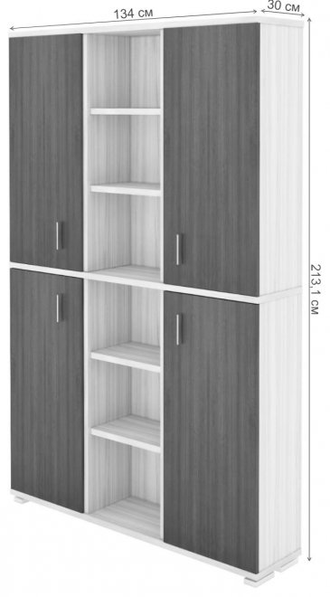 Шкаф ПУ-40-5 ШК шамони / карамель