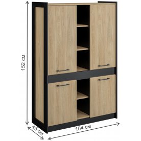 Шкаф Стенли МН-037-10