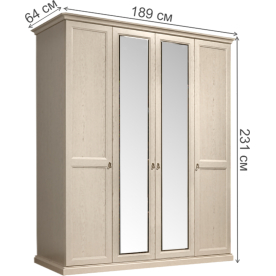 Шкаф Венеция ВНШ1/4