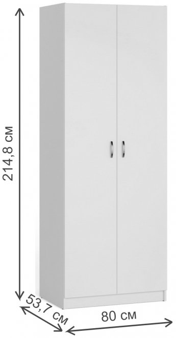 Шкаф Веста-1 ясень светлый