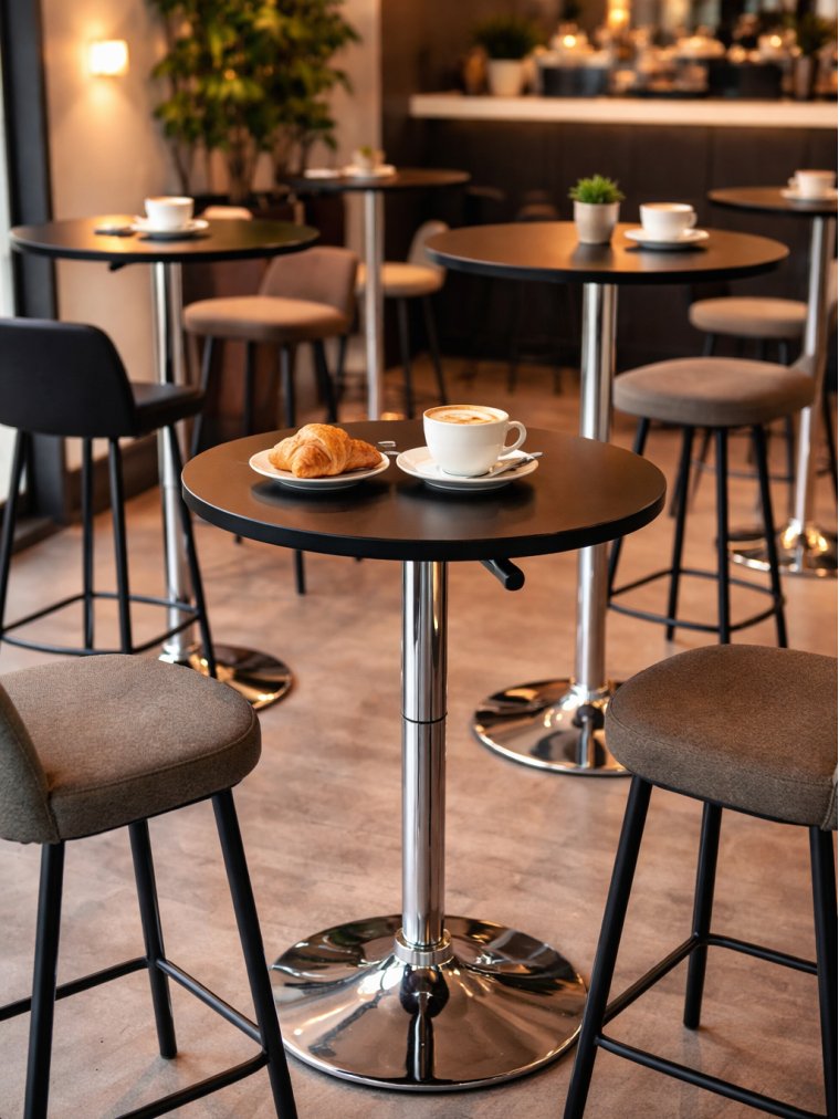 Стол барный Serene Synchrony черный