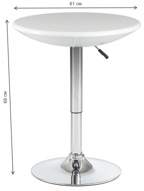 Барный стол 8010-LM белый