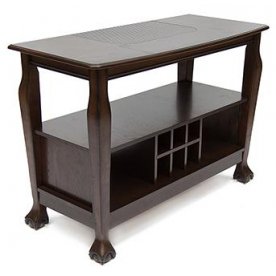 Консольный барный стол DNSG - 5236-R ротанг