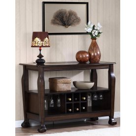 Консольный барный стол DNSG - 5236-R ротанг