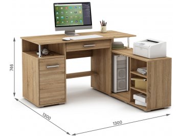 Компьютерный стол Амбер-10Я