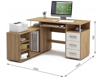 Компьютерный стол Амбер-11К