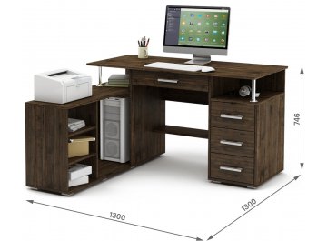 Компьютерный стол Амбер-11Я