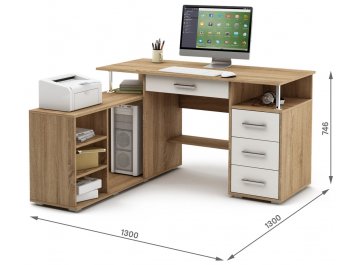 Компьютерный стол Амбер-11Я