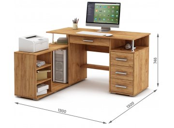 Компьютерный стол Амбер-11Я