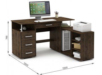 Компьютерный стол Амбер-12Я