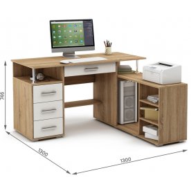 Компьютерный стол Амбер-12Я