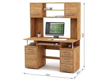 Компьютерный стол Амбер-18К