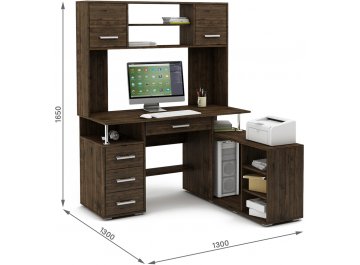 Компьютерный стол Амбер-24Я