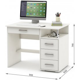 Компьютерный стол Амбер-3Я