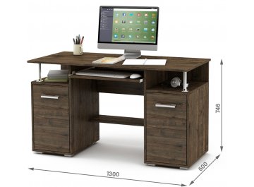 Компьютерный стол Амбер-5К