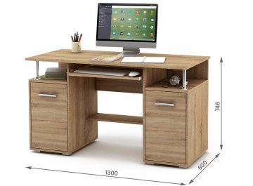 Компьютерный стол Амбер-5К