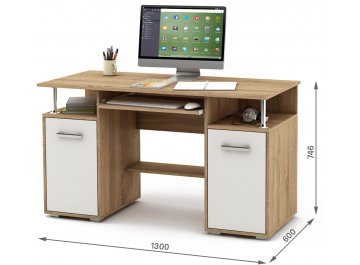 Компьютерный стол Амбер-5К