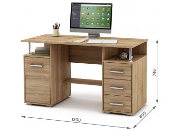 Компьютерный стол Амбер-6