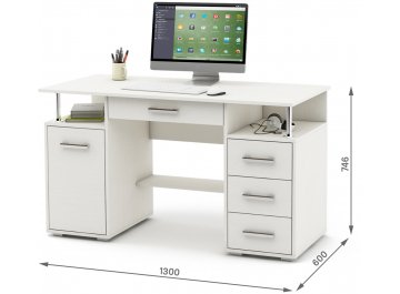 Компьютерный стол Амбер-6Я