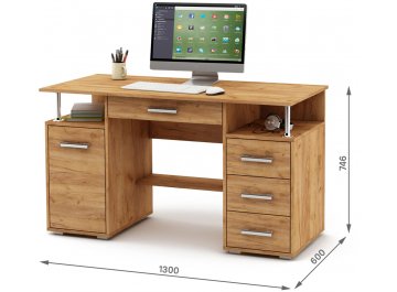 Компьютерный стол Амбер-6Я