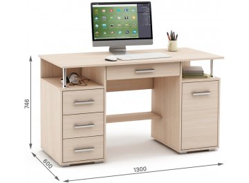 Компьютерный стол Амбер-7Я