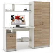 белый / дуб сонома