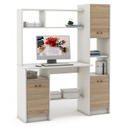 белый / дуб сонома