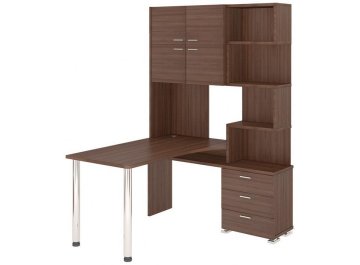 Компьютерный стол Домино СР-500М/160 КШШ-Ч-правый