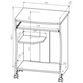 Компьютерный стол Джаз-27