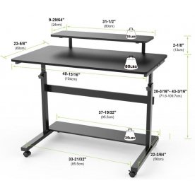 Компьютерный стол Eureka ERK-SW-41B
