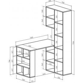 Компьютерный стол Феликс-25