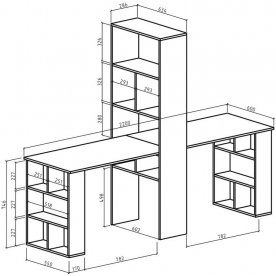 Компьютерный стол Феликс-455