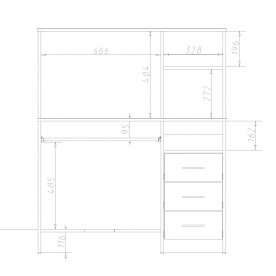 Компьютерный стол СК-08Н