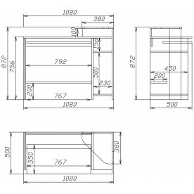 Компьютерный стол Мебелеф-8