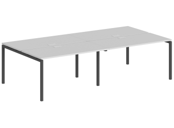 Компьютерный стол SG.241 антрацит / белый