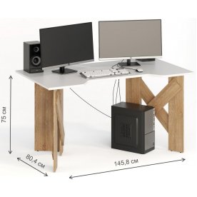 Компьютерный стол СКП-10 (GL-10)