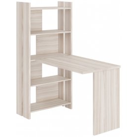 Компьютерный стол со стеллажом СТЛ-ОВ и столешницей 130РПрям без тумбы